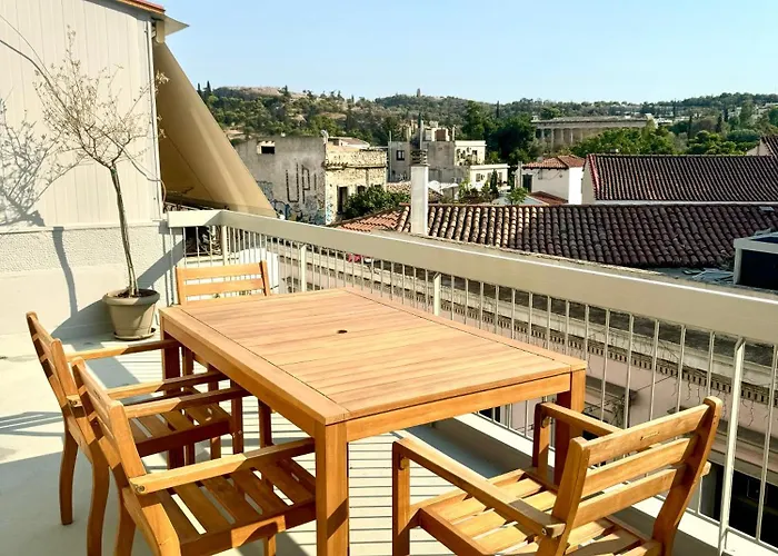 Grace Next To The Akropolis
